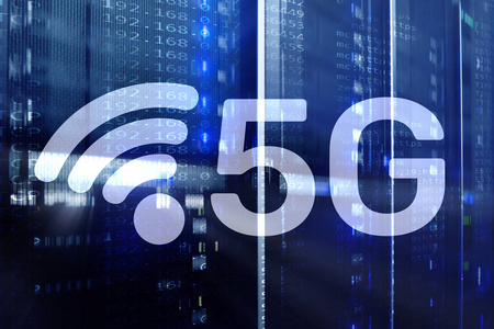 5g 快速无线互联网连接通信移动技术概念