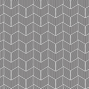 嵌合体扑蚀刻无缝雪佛龙花纹纹理,蚀刻与并行线底纹.矢量图照片