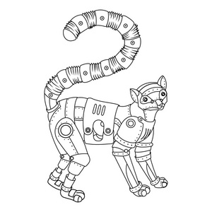 蒸汽朋克的动物图片