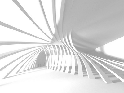 抽象建筑学现代设计3d 渲染例证背景