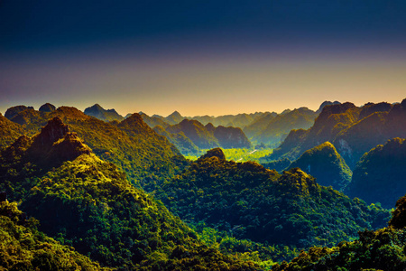 在越南的猫八岛, 亚洲。美丽的风景