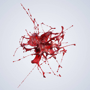 恐怖血迹图片