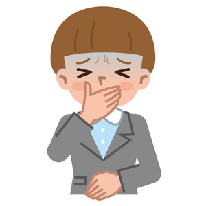 年轻女人有可能呕吐照片