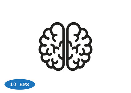 人类的大脑 web 图标