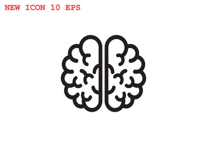 人类的大脑 web 图标