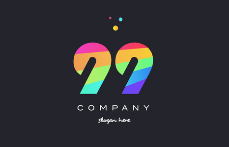 99 块九毛九彩色的彩虹创意数字位数数字日志照片