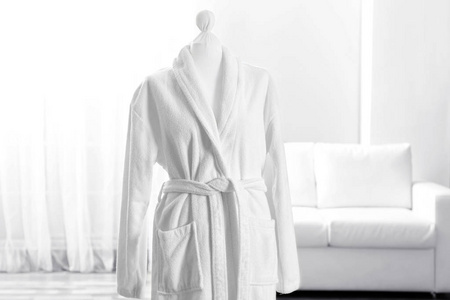 白色的 Spa 浴袍