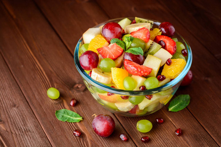 新鲜健康的水果沙拉图片-新鲜健康的水果沙拉素材-新鲜健康的水果沙拉