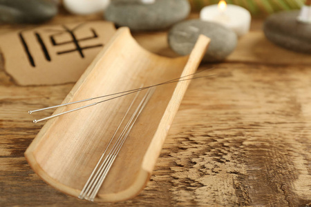 针灸的针盒照片