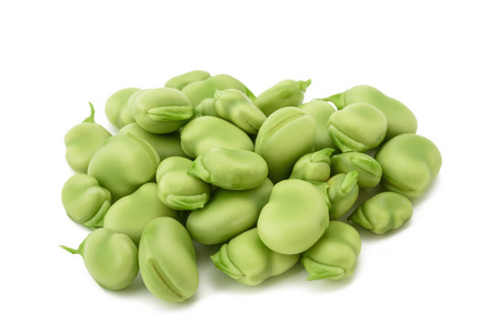 豌豆字段fava bean(恶习faba)照片