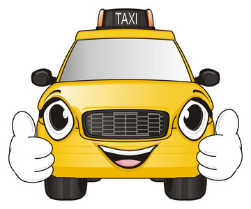 招牌出租车图片-招牌出租车素材-招牌出租车插画-摄图新视界