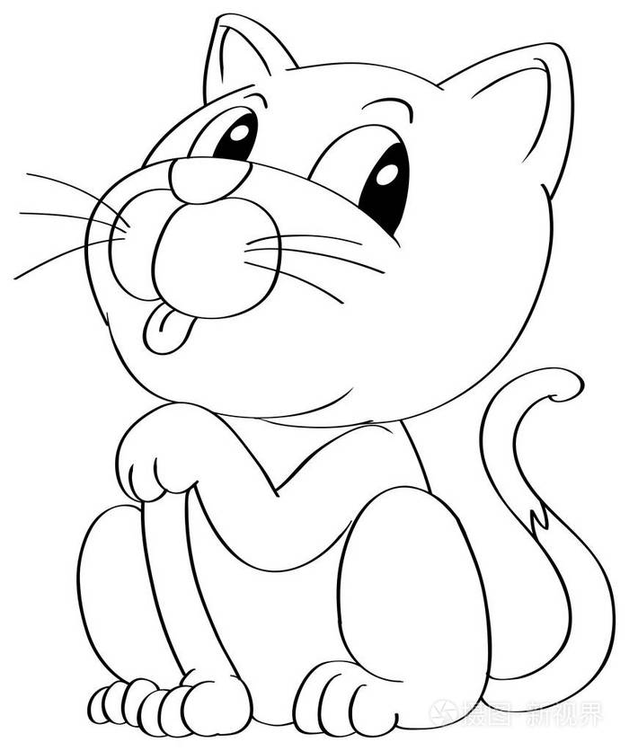 小猫的涂鸦动物性格