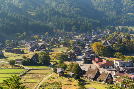 日本的白川乡村