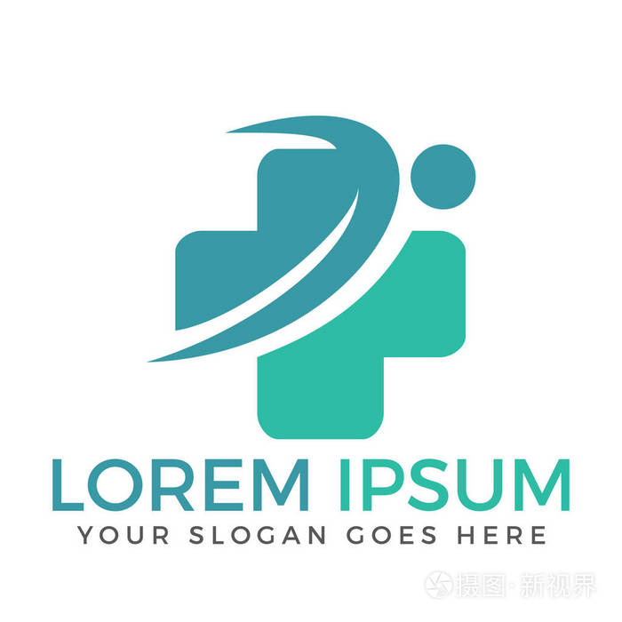 医学的交叉与人类字符标志设计