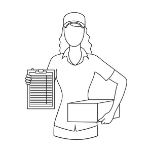 邮递员图标图片-邮递员图标素材-邮递员图标插画-摄图新视界