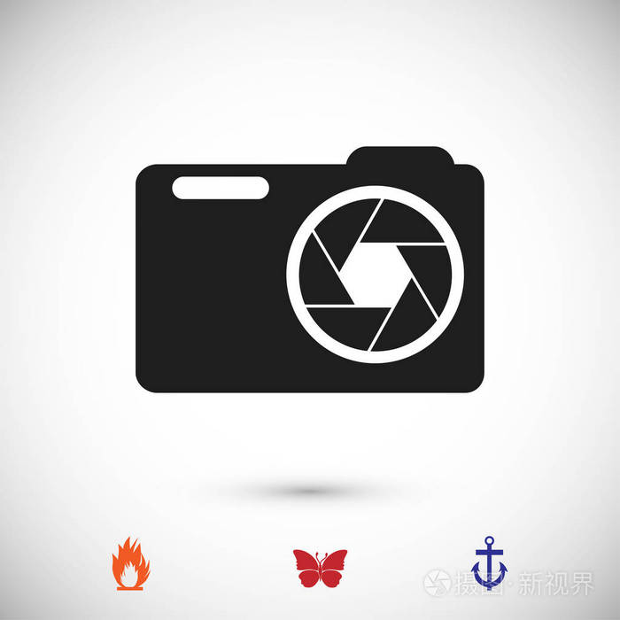 摄像机标志图标