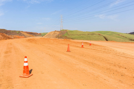 建设道路土方工程景观