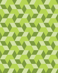 绿色菱形几何图形图片