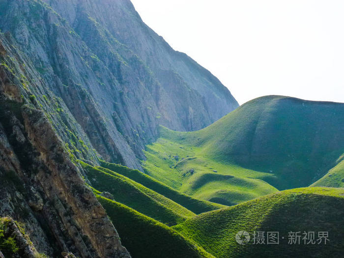 阿富汗景观和农村