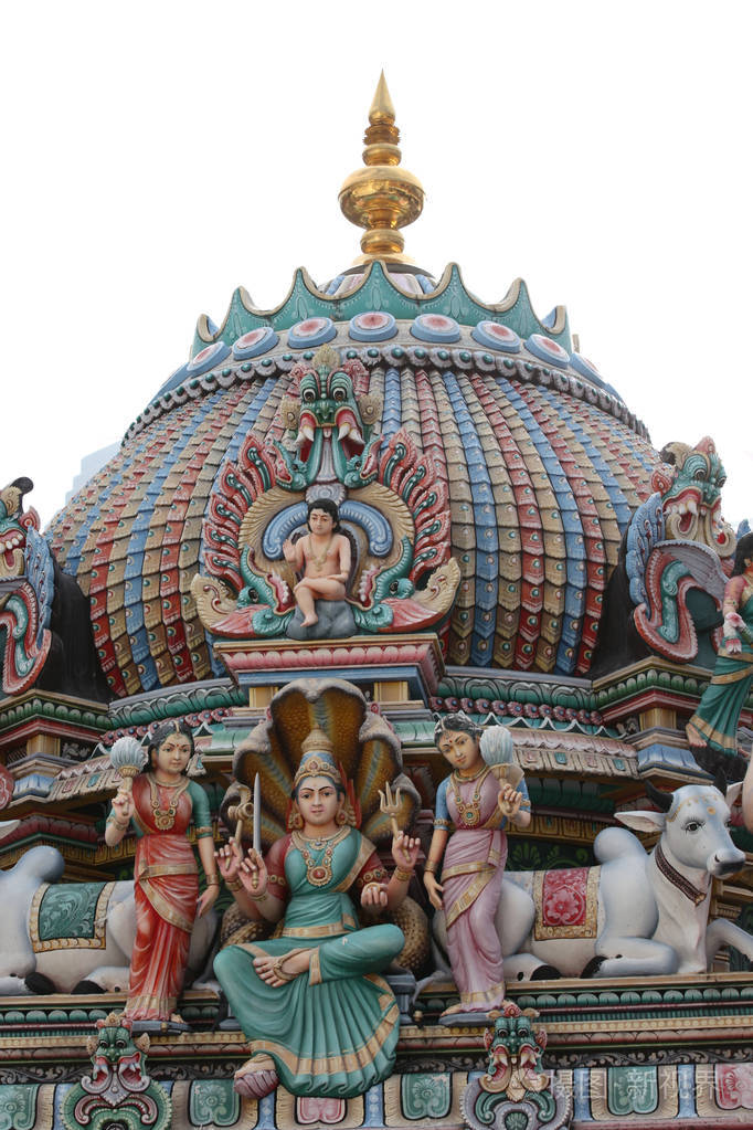 雕塑 建筑和印度教和佛教的象征
