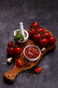 传统的意大利番茄酱
