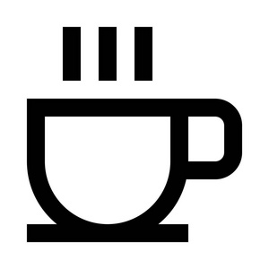 咖啡杯子图标说明
