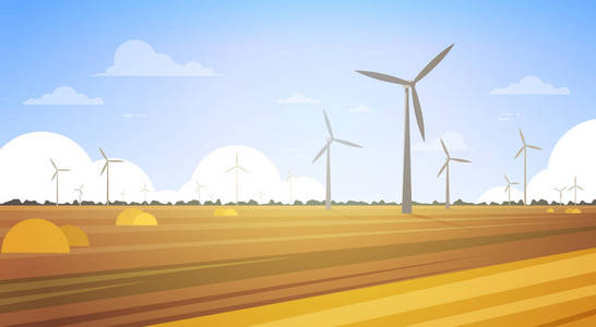 风电塔架在外地蓝天替代能源技术