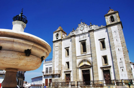 在帕拉圣 Antao 教堂做希拉尔多，埃武拉，葡萄牙