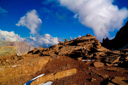 在 Schalbus Dag 山，达吉斯坦，高加索俄罗斯 Ziyarat