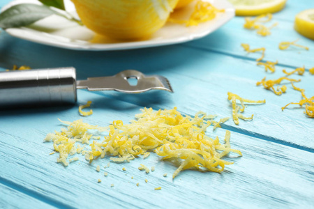 柠檬皮和专用工具