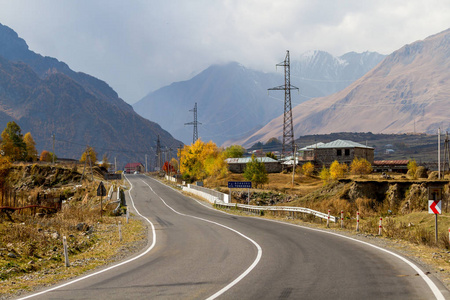 格鲁吉亚军事道路，格鲁吉亚的风景