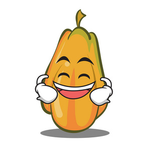 卡通人物的木瓜图片