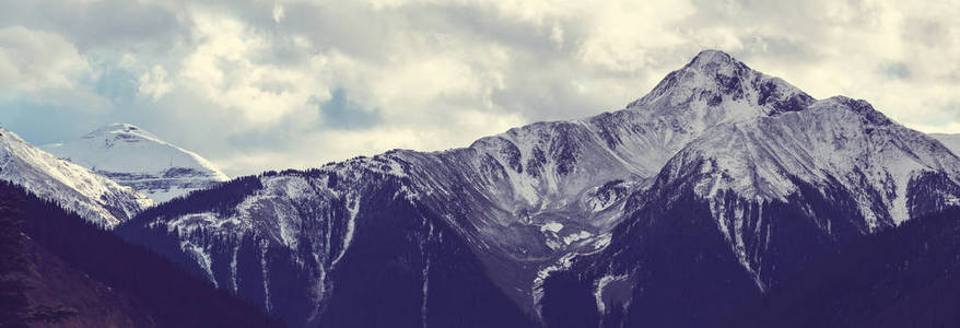 在科罗拉多洛矶山脉山风景