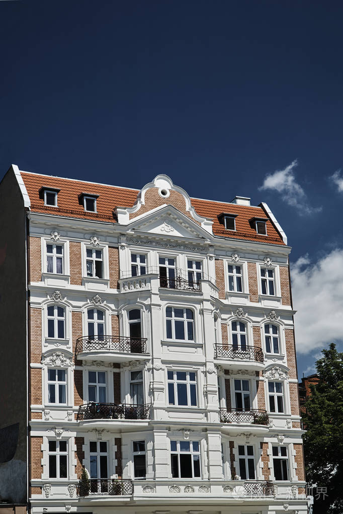 新艺术运动风格建筑物的正面