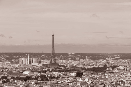 巴黎的城市景观