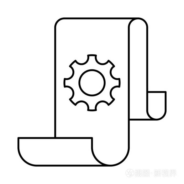 设置文件图标说明插画-正版商用图片0u6dhr-摄图新视界