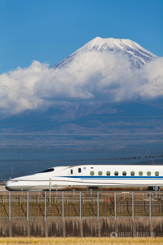 山富士和东海道新干线