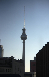 柏林电视塔与天际线