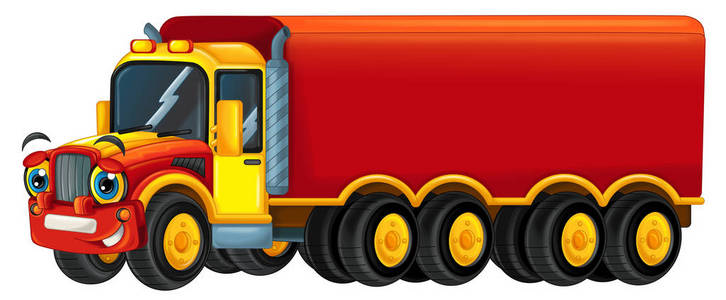 动漫卡车图片