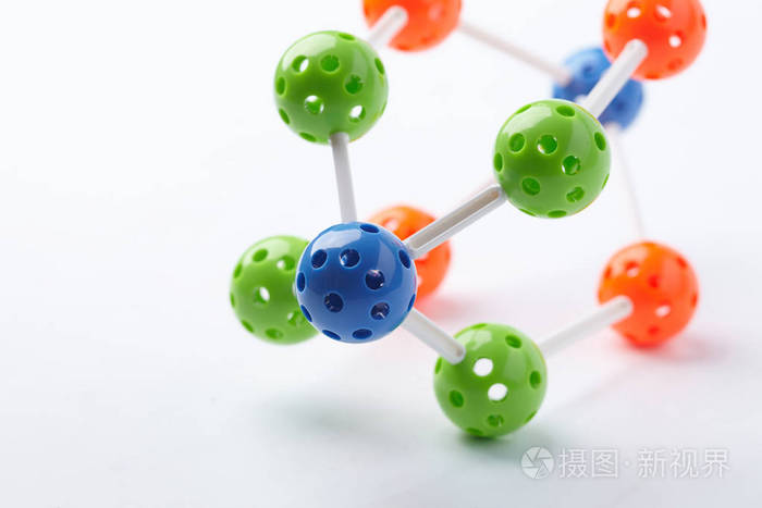 多彩的分子结构照片-正版商用图片0u7imn-摄图新视界