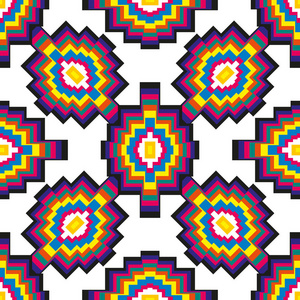 乌兹别克纺织图案，抽象的作为一种无缝模式模式