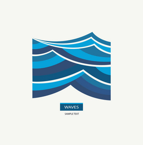 鸽子大纲圈水波标志抽象设计照片