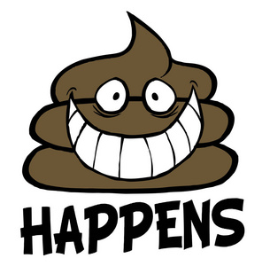 可爱的卡通便便照片