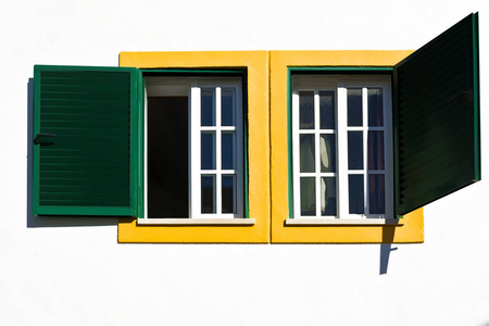 葡萄牙的房子的窗户