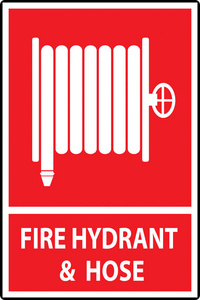 消防软管卷盘标志