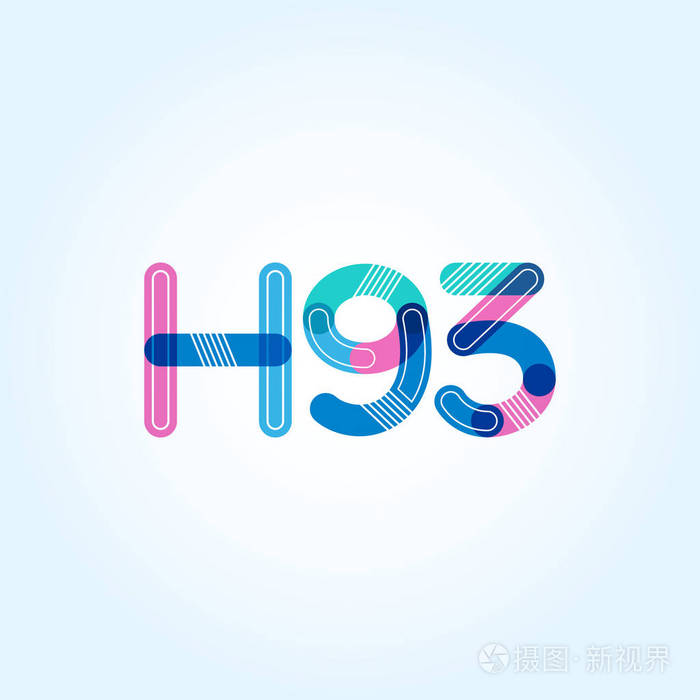 字母和数字标识h93