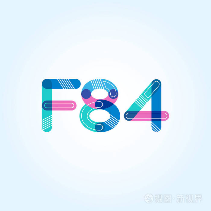 字母与数字标志 f84