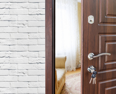 半开门客厅图片