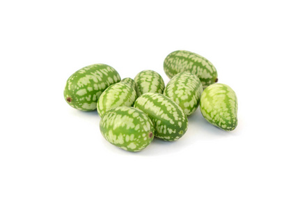 群 cucamelons 或墨西哥酸青瓜