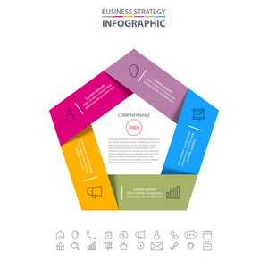 业务信息图表战略设计元素